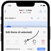 shifting icon
