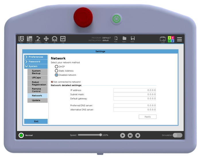 Beacon - Disabled Network