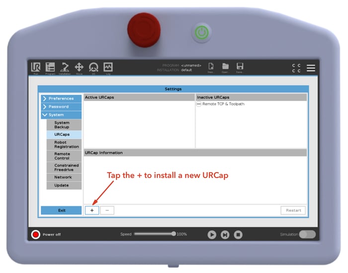 Beacon - Install URCap